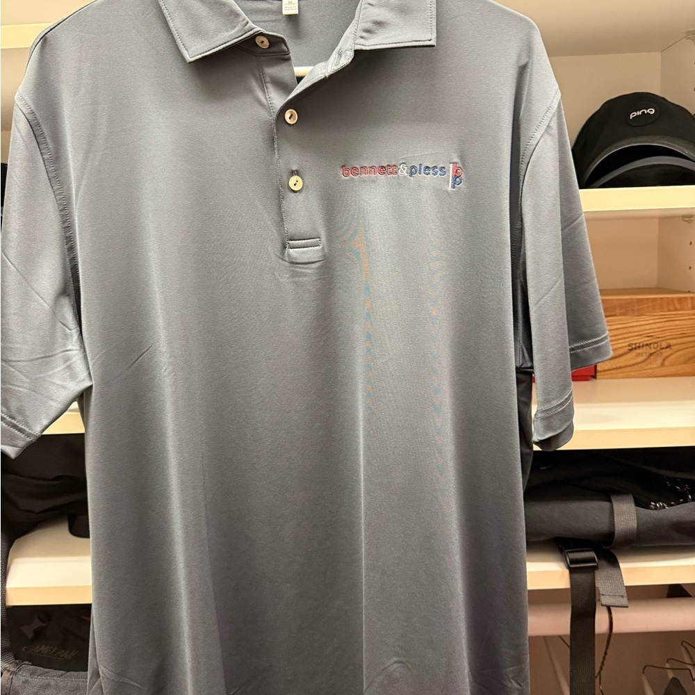 Peter Millar Steel Blue Polo Shirt